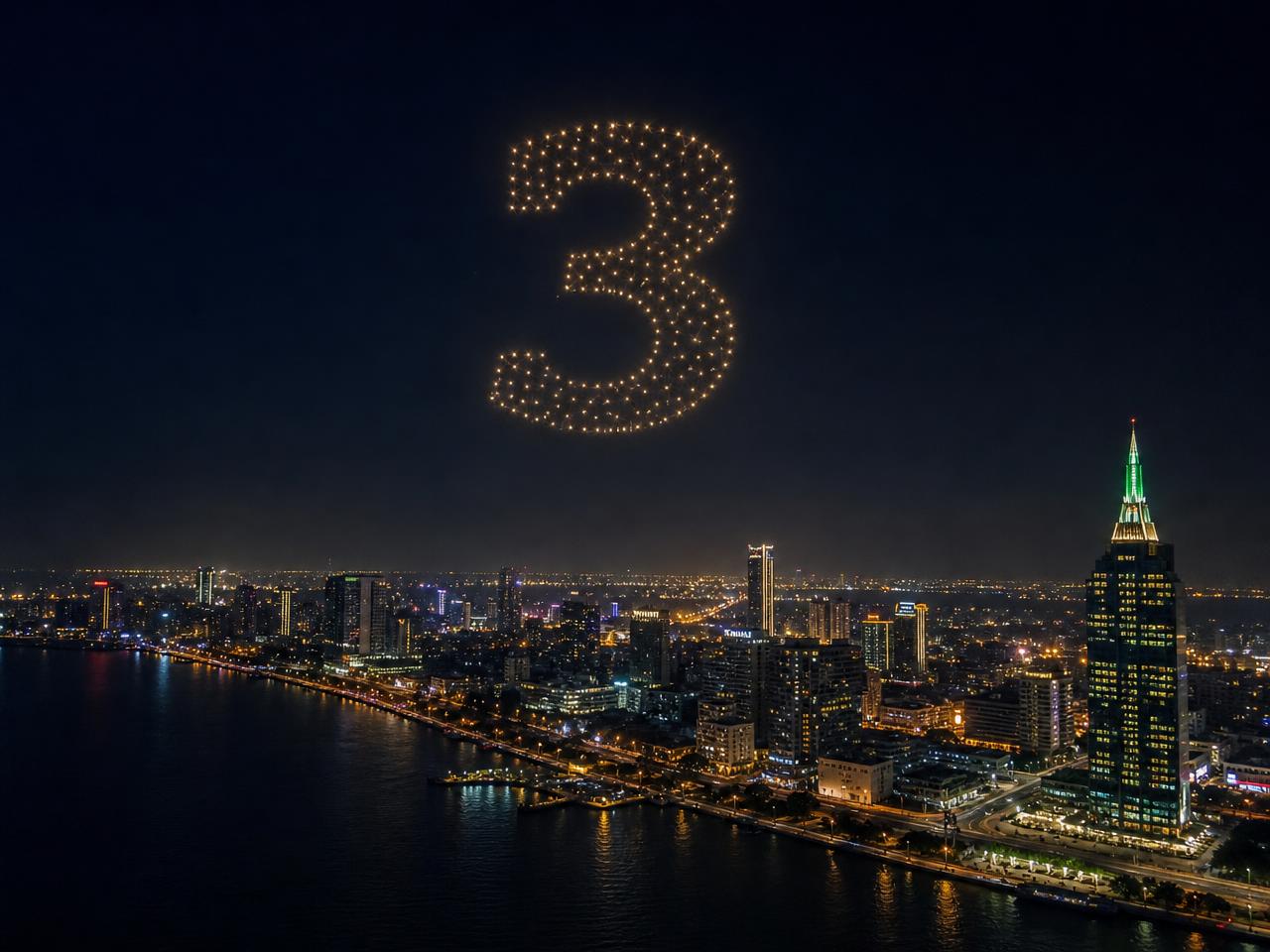Drone Light Countdown